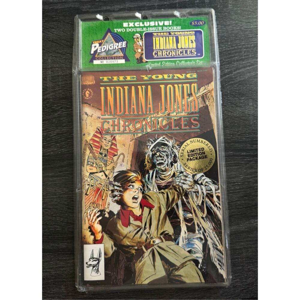1992 Young Indiana Jones Chronicles Treat Pedigree Collection Hollywood Comics